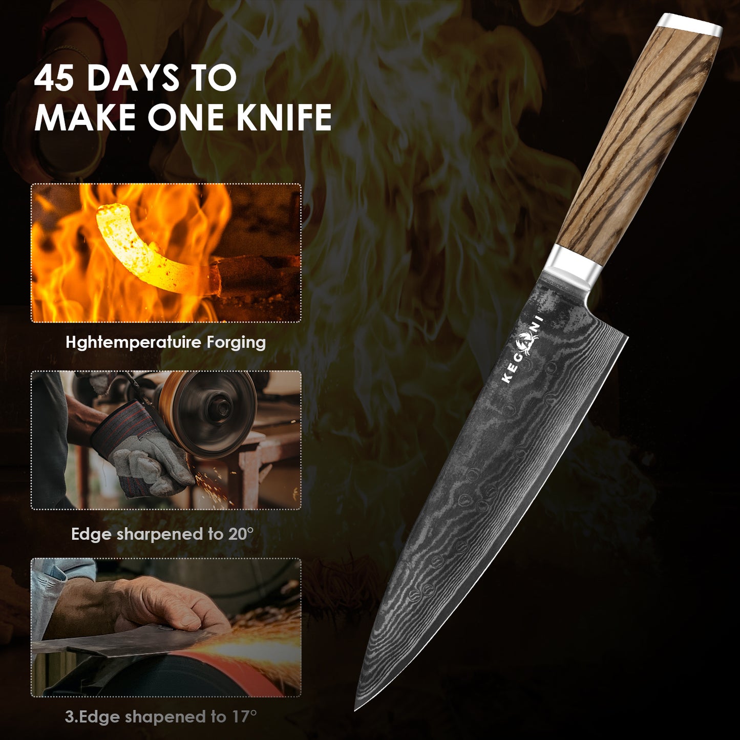 Japanese Kiritsuke Knife